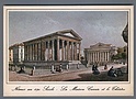 U6811 NIMES 30 LA MAISON CARREE ET LE THEATRE ILLUSTRAZIONE